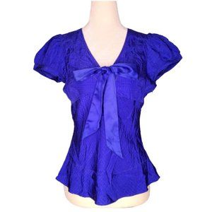 Anthropologie "Stellar Winds" Top by FEI, silk